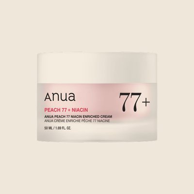 Anua Peach 77 Niacin Enriched Cream — Anua