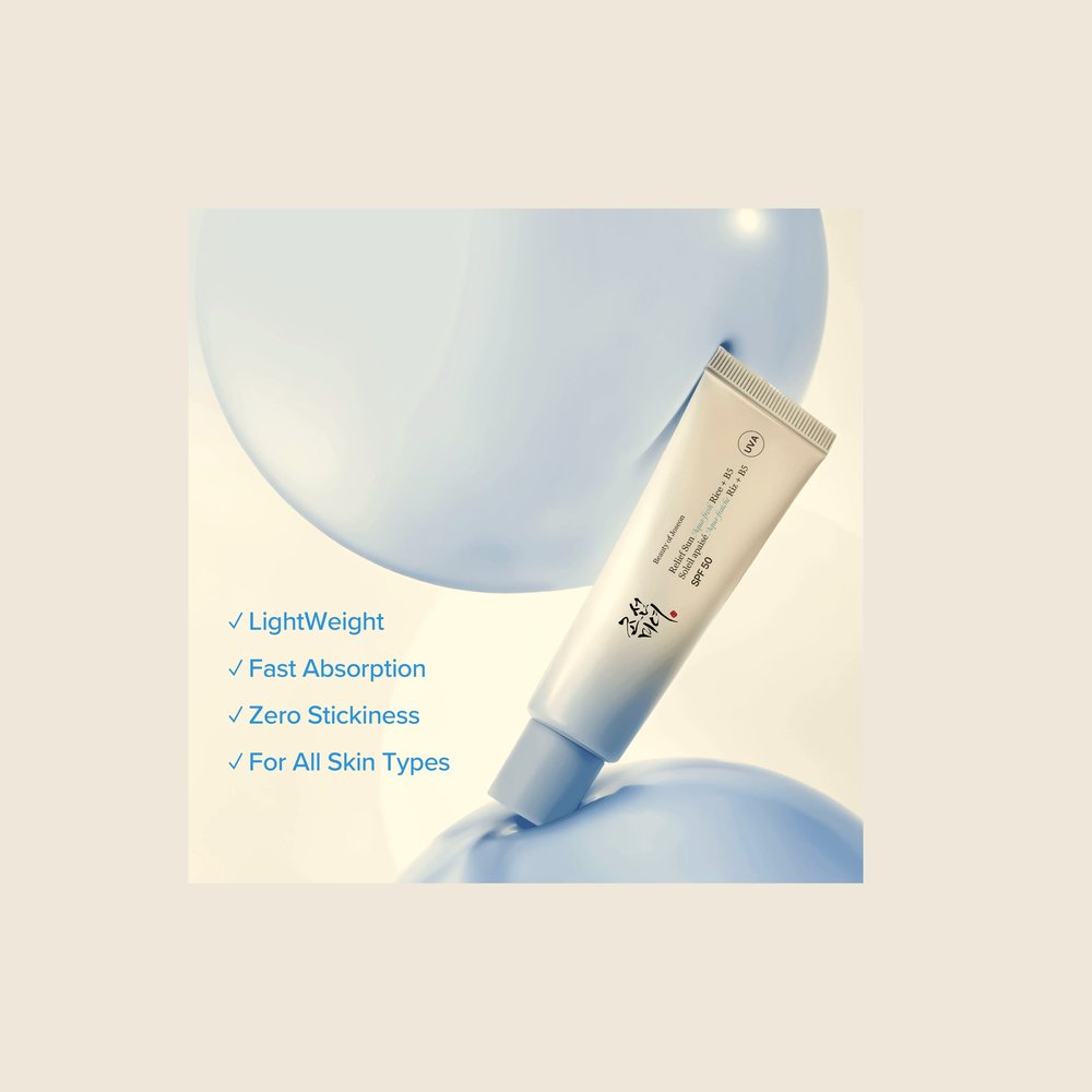 Beauty of Joseon Relief Sun Aqua-Fresh: Rice + B5 SPF50+ PA++++ — Beauty of Joseon